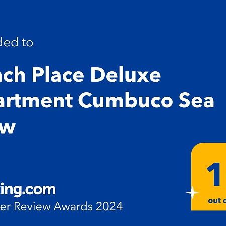 Beach Place Deluxe Apartment Cumbuco Sea View Екстер'єр фото
